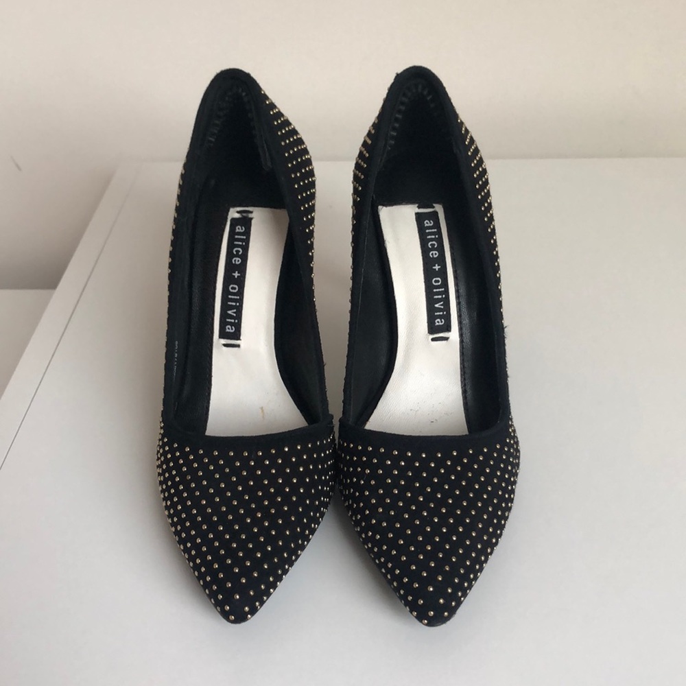 Alice and Olivia Dina Studded Pump